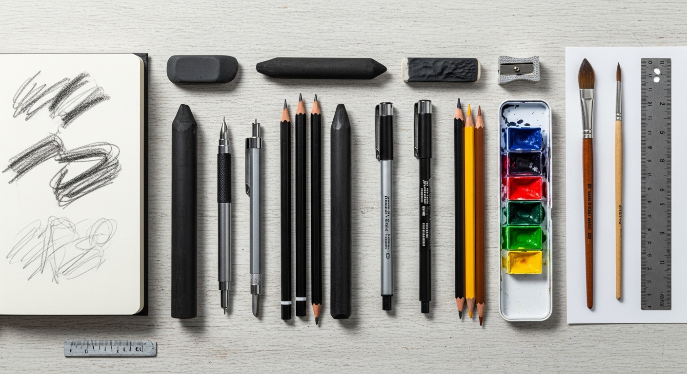 Drawing Tools and Supplies